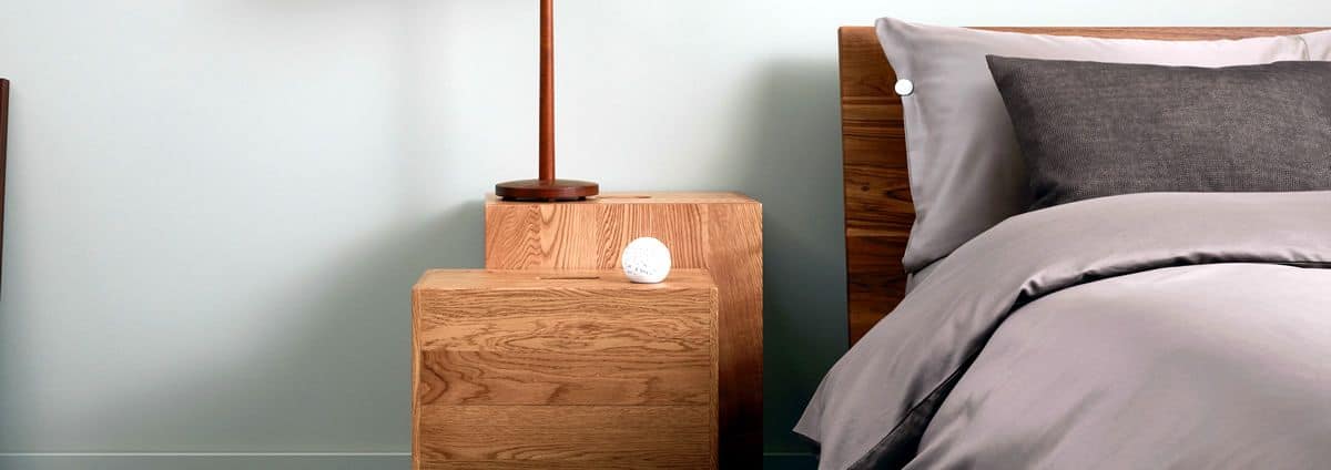Sense is a sleep-tracking tech product that sits quietly on your bedside table without ruining your interior decor.